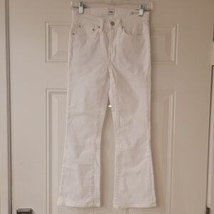 Edwin Cassia Mini Bokt Optic White Jean Pants